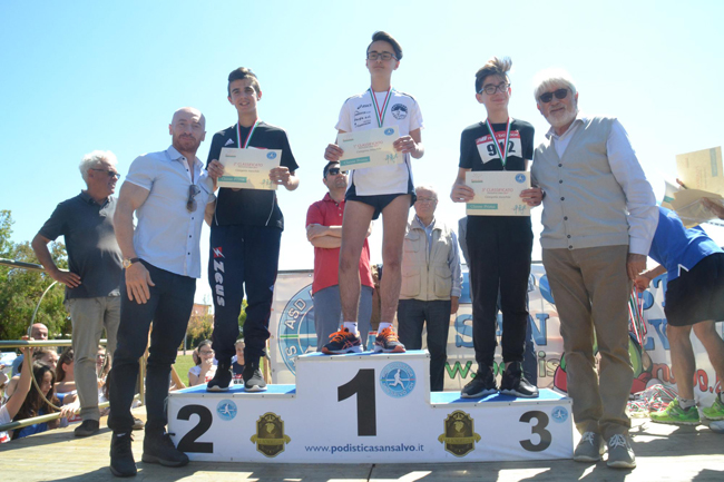 premiazione Ragazzi in corsa BCC