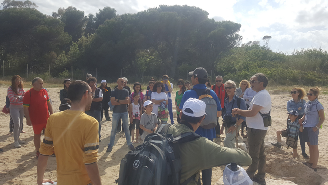 terza giornata di corso delle guide del borsacchio