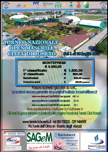 TORNEO OPEN MASCHILE