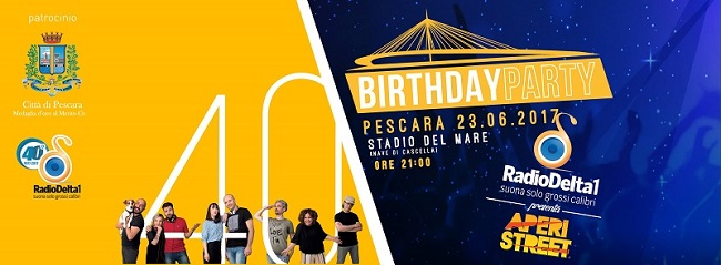 40th-Birthday-Party-Radio-Delta-1-Aperistreet-2017-Pescara
