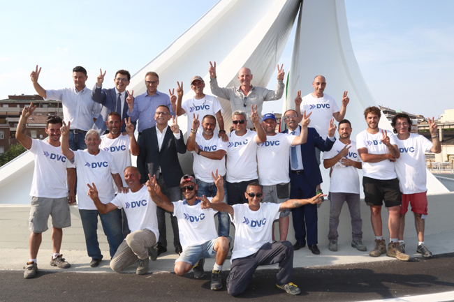 Festa di inaugurazione del Ponte Flaiano a Pescara