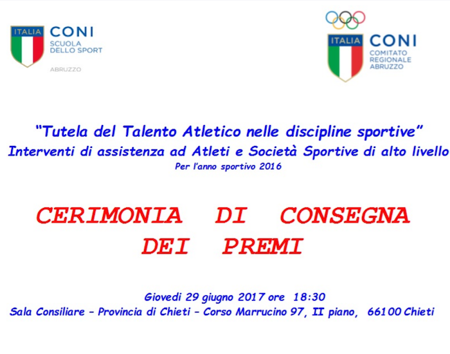 Tutela del talento atletico nelle discipline sportive