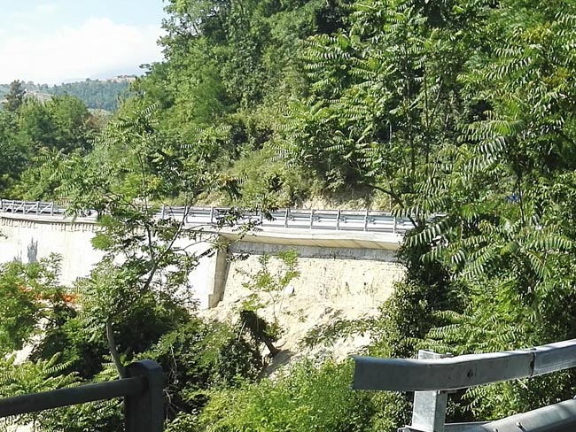 strada sp 365 ricostruita