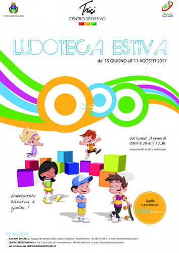 ludoteca estiva 2017