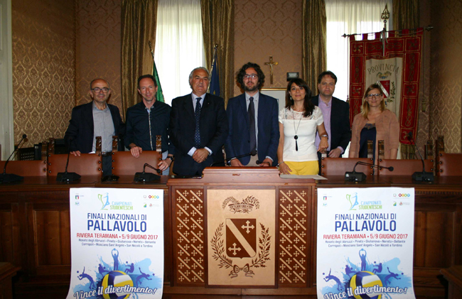 presentazione finali nazionali studentesche di pallavolo
