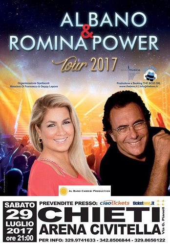 Chieti Al bano e Romina in concerto