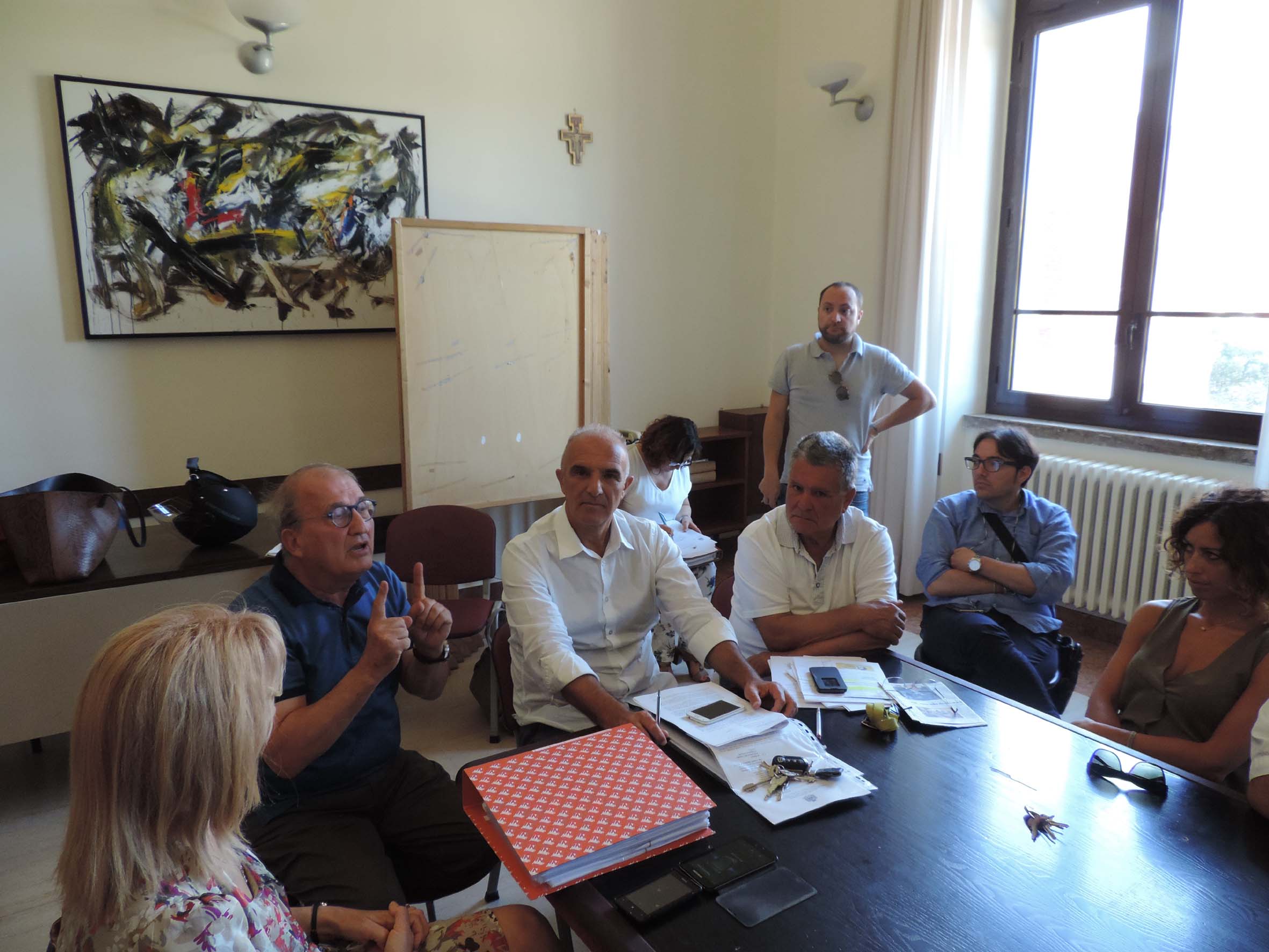 Foto Commissione Vigilanza sulle case sgomberate in via Lago di Borgiano