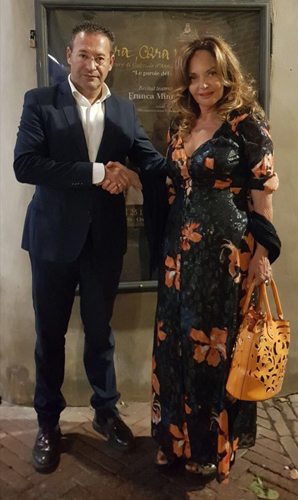 Francesco Longobardi e Franca Minnucci