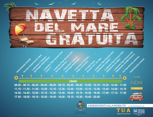 Navetta del Mare gratuita