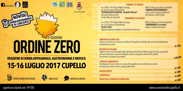 ORDINE ZERO 2017
