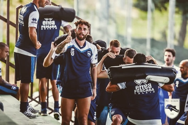 Pescara calcio, quinto giorno ritiro
