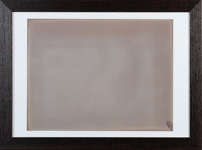 Prini Emilio, Senza titolo (impronta), 1970, stampa alla gelatina ai sali d'argento, 30x40 cm