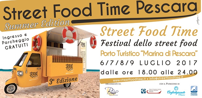 Street Food Time Luglio 2017 Pescara