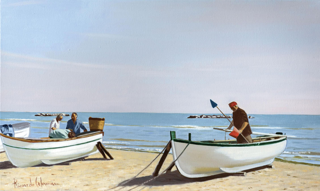 Un'opera di Riccardo Celommi