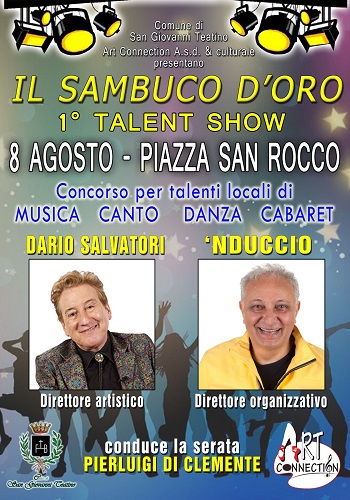 locandina sambuco d'oro a San Giovanni Teatino