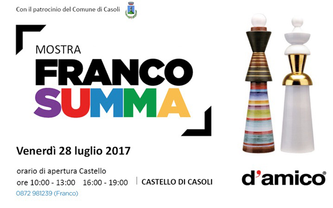 mostra Franco Suma locandina