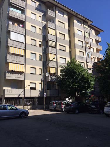 palazzine Ater in via Lago di Borgiano