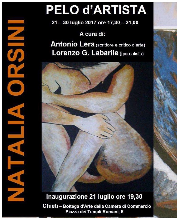 pelo d'artista Natalia Orsini