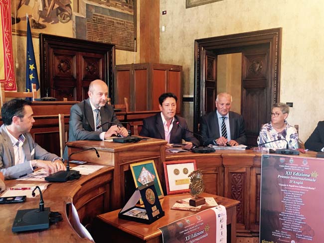 presentazione Premio Internazionale Carlo D’Angio’