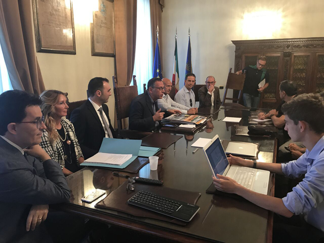 prima uscita pubblica del nuovo amministratore unico Vincenzo Di Tella