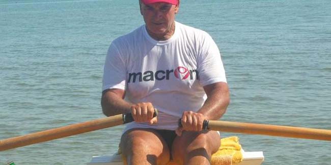 Fioravante Palestini Uomo Plasmon sul pattino