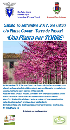16 settembre 2017 Una Pianta per Torre