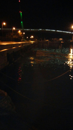 Foto sversamento liquami fiume Pescara