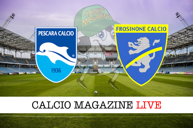 Pescara-Frosinone 3-3: cronaca e risultato della partita