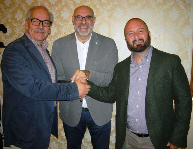 Sindaco Valerio Visini e Carlo Festa