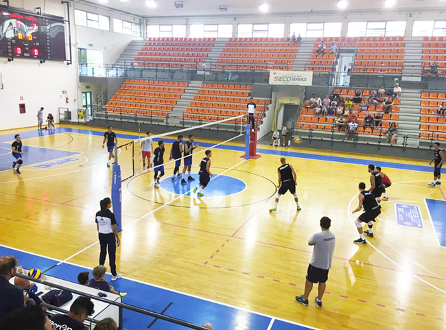 allenamento Sieco con il Foligno