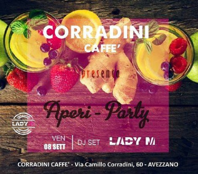 aperi-party corradini caffè