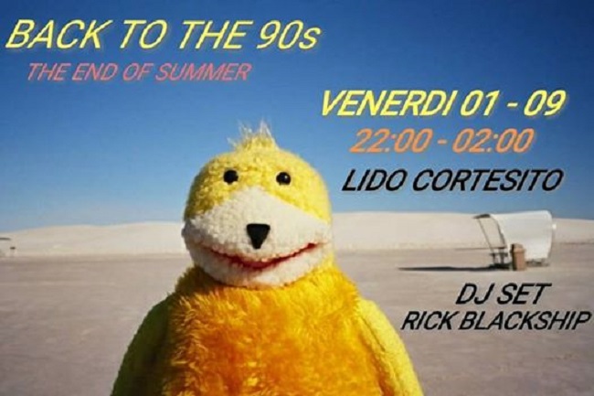 back's to 90 1 settembre