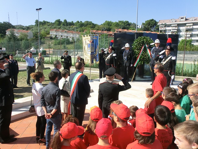 cerimonia ricordo Marino Di Resta