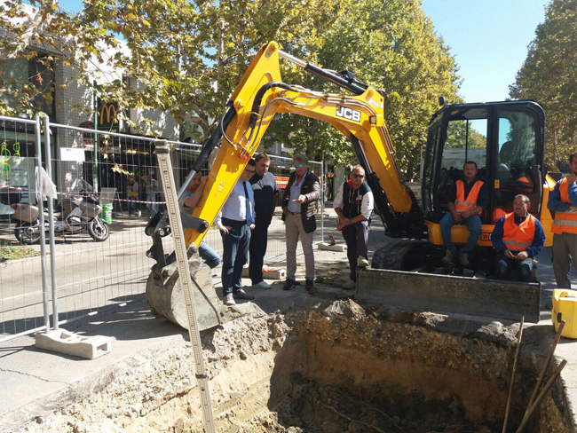 lavori viale Pindaro Pescara