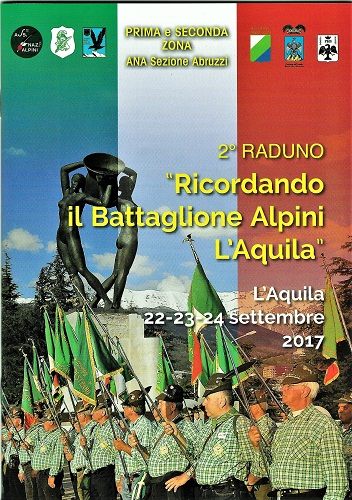 poster del 2° Raduno Btg.L'Aquila