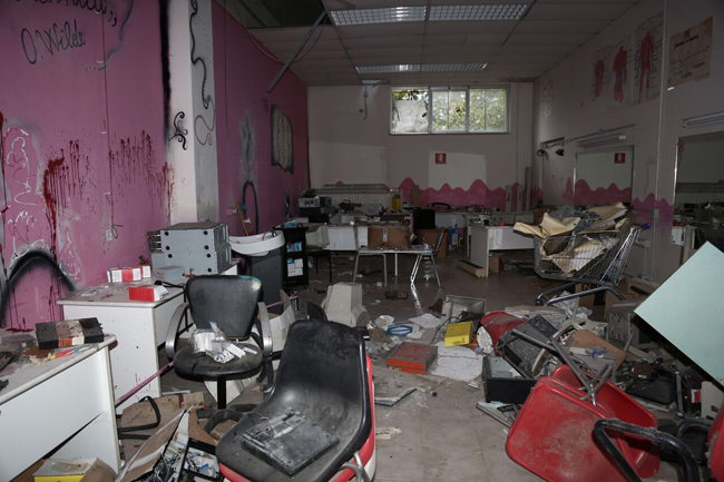 sgombero ex Enaip Pescara