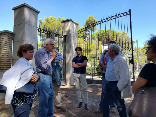 sopralluogo pineta Pescara