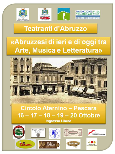 “Abruzzesi di ieri e di oggi tra Arte, Musica e Letteratura” a Pescara