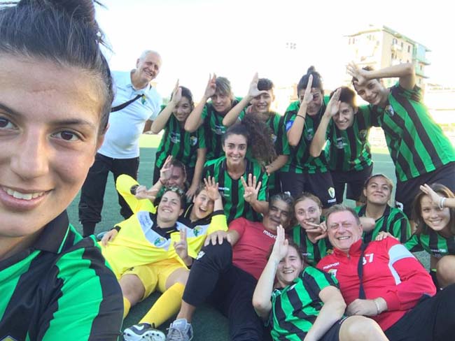 Il Chieti Calcio Femminile conquista i primi tre punti a Napoli (4-0)