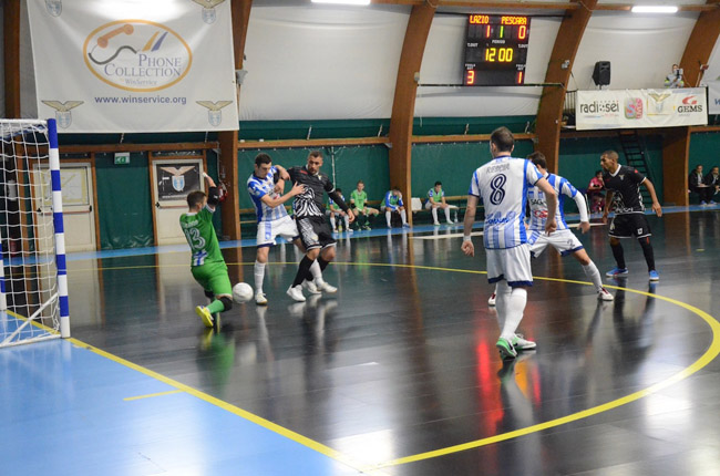 Calcio a 5, Lazio-Pescara 3-3: biancazzurri raggiunti nel finale