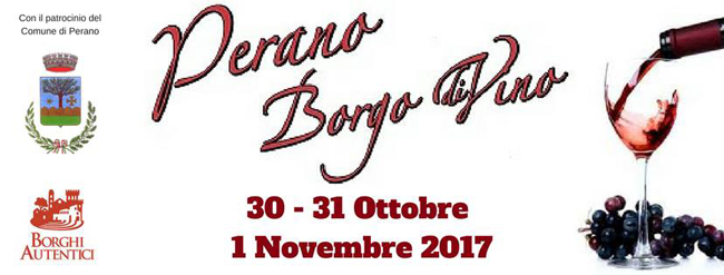 Locandina Perano Borgo diVino