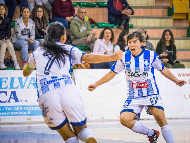 C5, il Pescara Femminile supera Montesilvano 6-4 nel derby