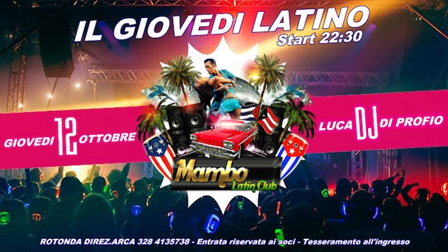Mambo Latin Club 12 ottobre