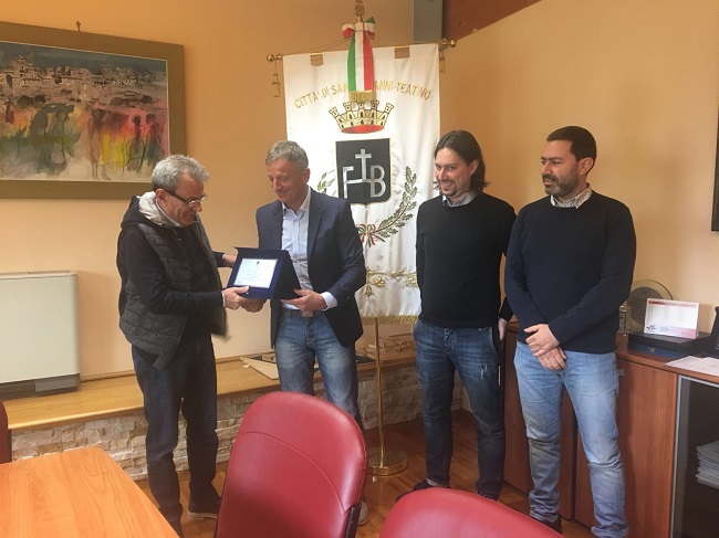 Marinucci premia Bonomo