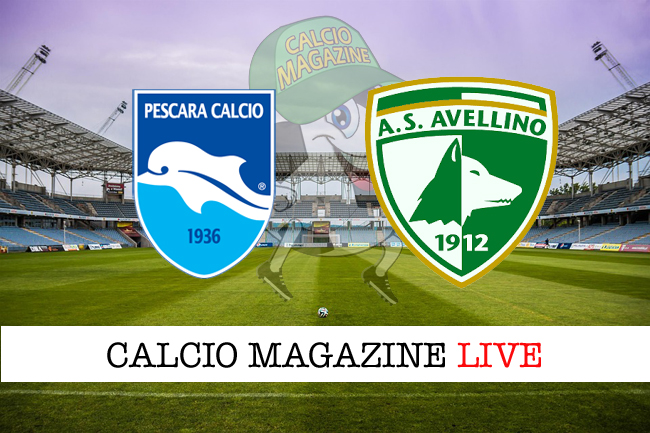 Serie B, Pescara-Avellino: formazioni ufficiali, live dalle ore 15