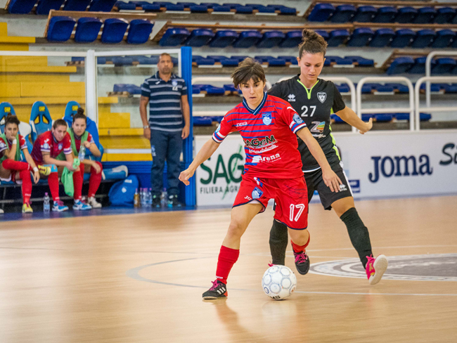 Pescara Femminile fase di gioco