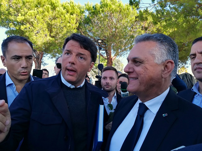 Pineto, Matteo Renzi questa mattina in visita al Centro Casa Madre Ester