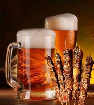 arrosticini e birra