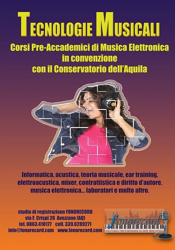 corso tecnologie musicali