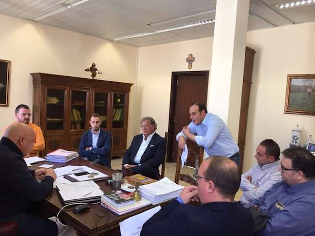 incontro Direzione Italia Teramo e sindaco Brucchi